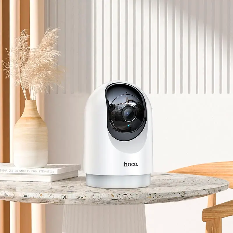 IP-камера видеонаблюдения Hoco D1 Indoor PTZ HD Camera White (6942007611657) - фото 6 IP-камера видеонаблюдения Hoco D1 Indoor PTZ HD Camera White (6942007611657) - фото 6