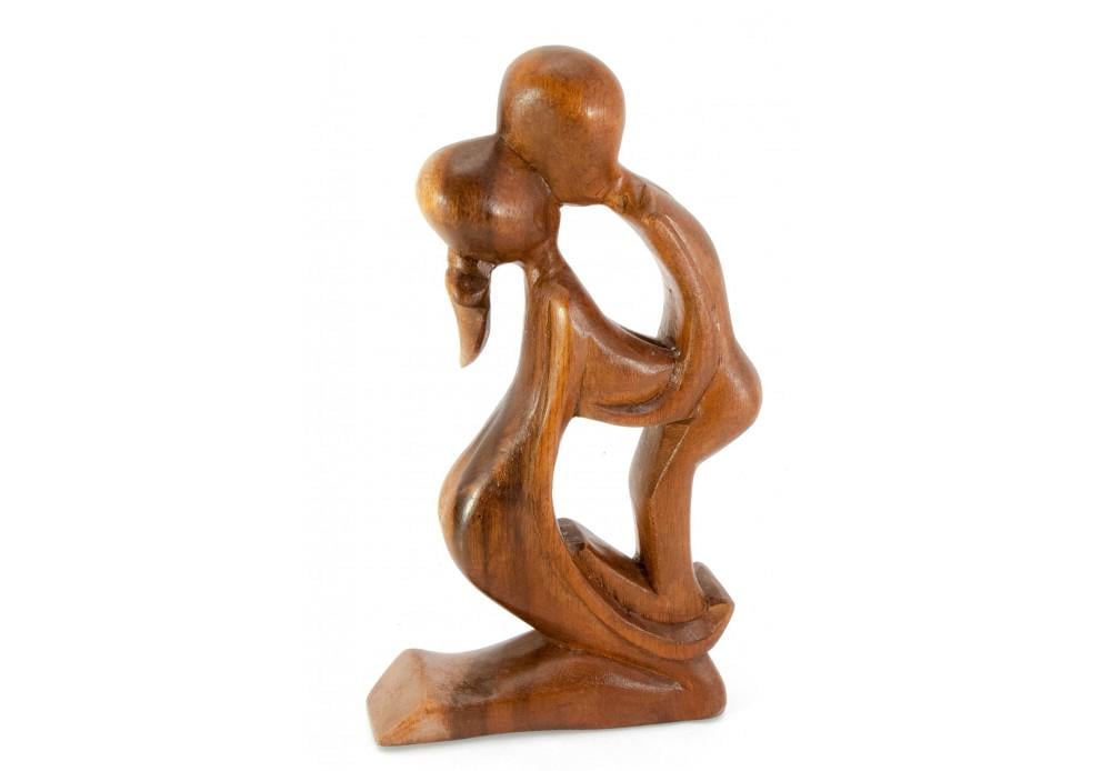 Статуэтка влюбленные дерево 19,5х11х3 см