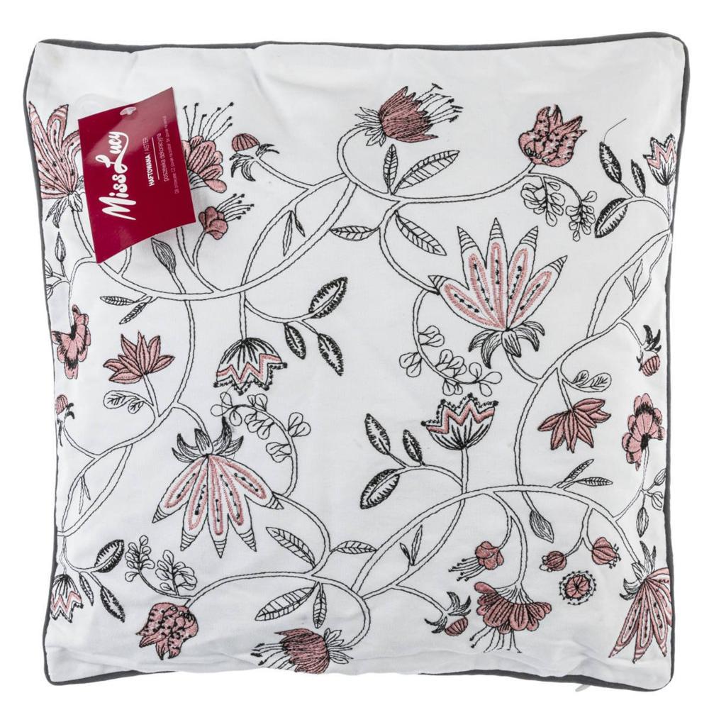Наволочка Florina Цветы 41х41 см полиэстер 8P1487 (DR013203)