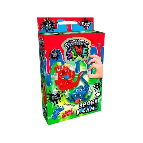 Набір для творчості Danko Toys Лизун Crazy Slime Magnetic міні укр. (SLM-Mg-02-01U)