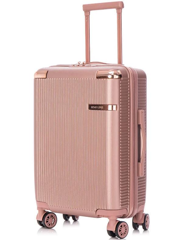 Чемодан SEMI LINE T5664-3 20" S Rose (DAS302645)