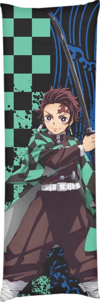 Подушка дакимакура Demon Slayer Kimetsu no Yaiba 61 60x180 см (14106021)