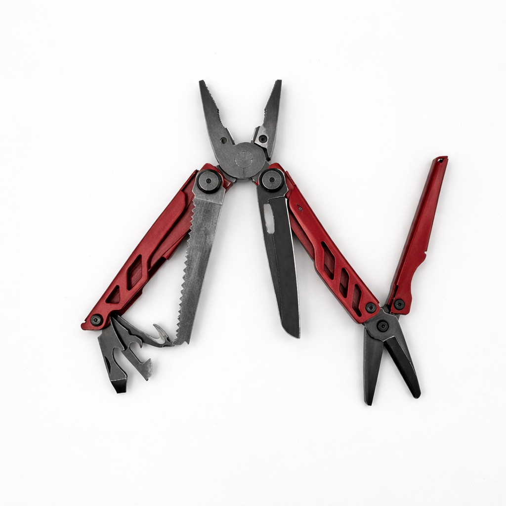 Мультитул NexTool Flagship Pro 16 функцій 11 см Червоний (08c607d5)