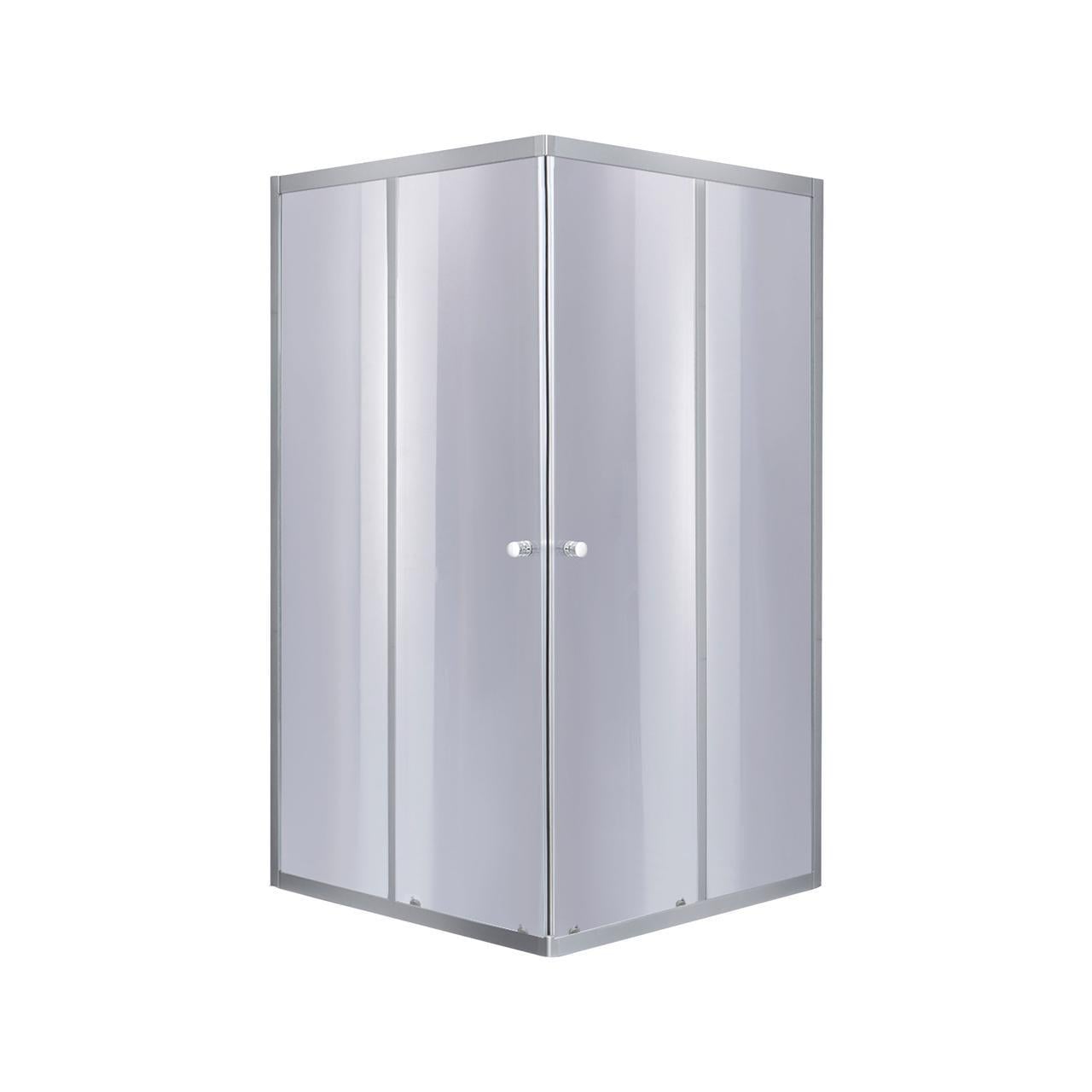 Душевая кабина Lidz Wawel SC80x80.SAT.LOW.GR стекло тонированное 4 мм без поддона (3137793384)