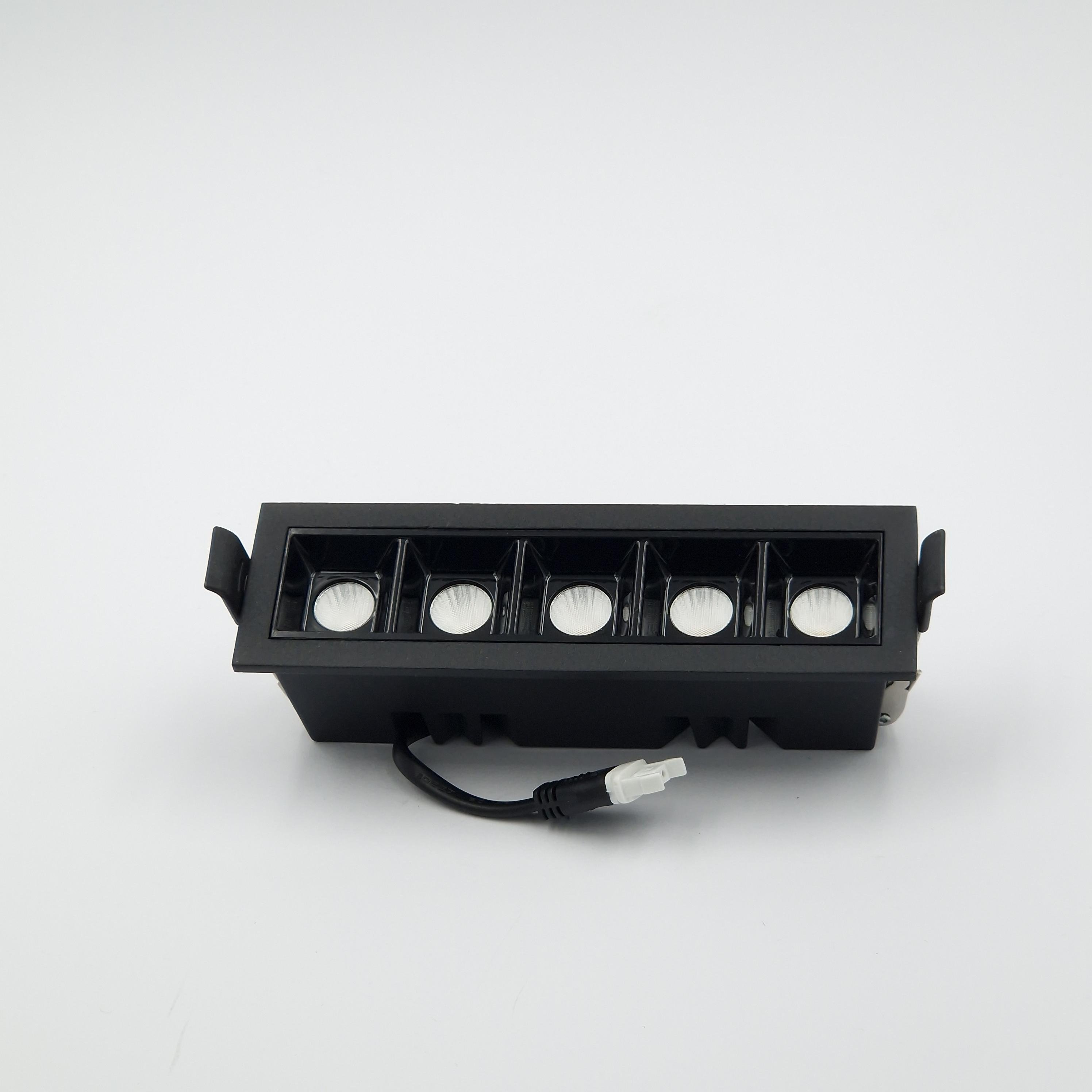 Светильник линейный врезной Light Club 12 Вт 4000 К Черный (WL-5-12-4-BK) - фото 5