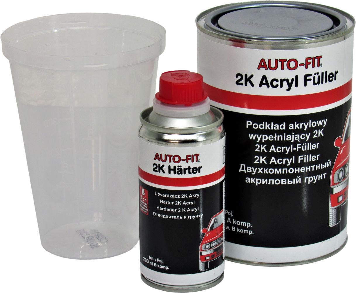 Грунт AUTO-FIT HS 5+1 1 л 0,2 л Черный
