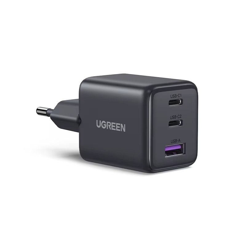 Зарядний пристрій UGREEN X515 30W 3-Ports GaN Fast Charger (2000175)
