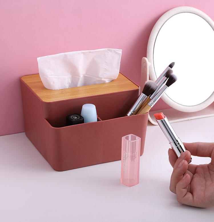 Диспенсер для серветок 10773 15.5х10х16 см рожевий (4569726) - фото 3 Диспенсер для серветок 10773 15.5х10х16 см рожевий (4569726) - фото 3