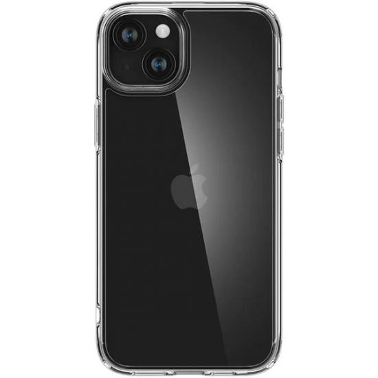 Чехол для телефона Spigen Crystal Hybrid Apple iPhone 15 Plus Прозрачный (ACS06459)
