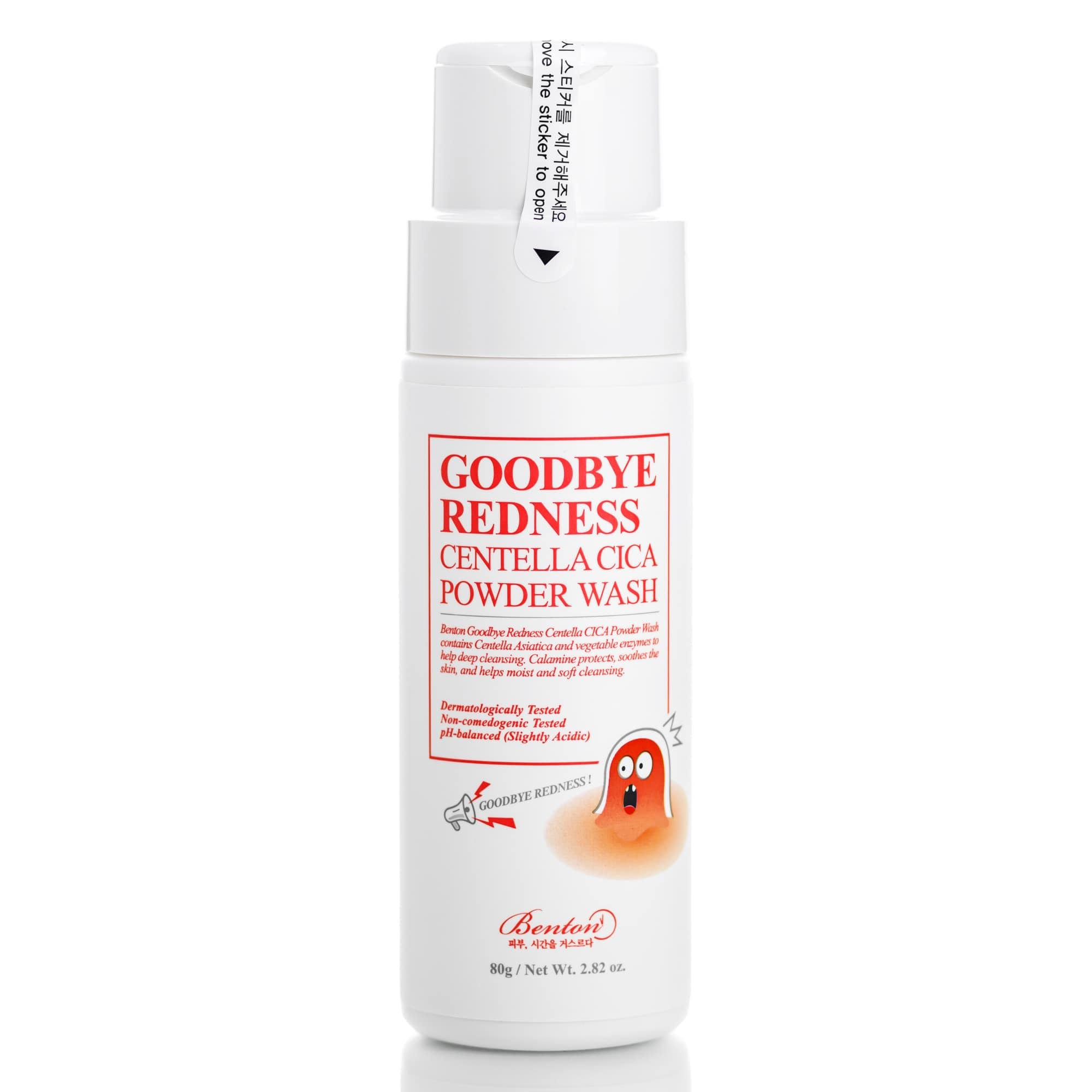 Пудра для умывания с центеллой энзимная Benton Goodbye Redness Centella Powder Wash 80 г