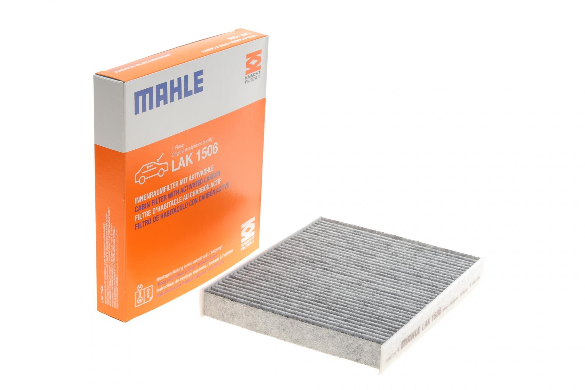 Фильтр салона KNECHT для Lexus NX 21-/ES/RX/Mazda CX-9/Toyota Camry/Corolla/RAV4 16- угольный (LAK 1506)