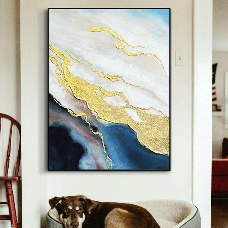 Картина на холсте ArtSale Абстракция 60х80 см abst0046