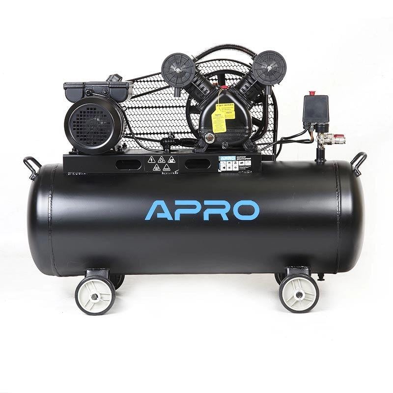 Компресор двоциліндровий пасовий OFBD-100V 8Бар 2.2кВт 402 л/хв 100 л з оливою 0,5 л (26318078)