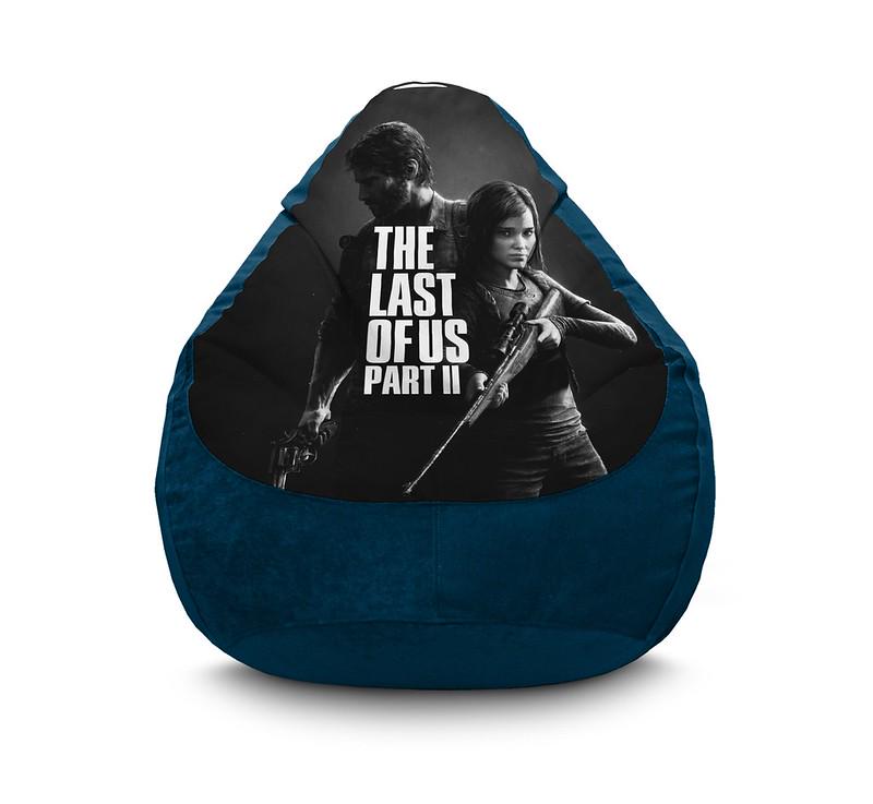 Кресло мешок iPuff The Last of Us Ellie and Joel Флок XL 80x110 см Синий Кресло мешок iPuff The Last of Us Ellie and Joel Флок XL 80x110 см Синий