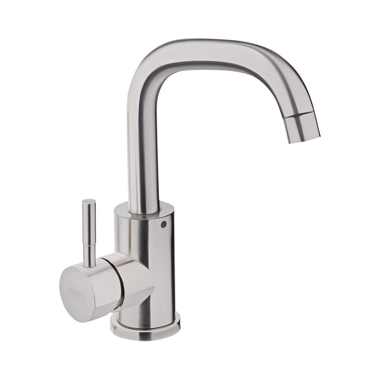 Змішувач для умивальника Perla OCELI нержавіюча сталь U (PSS3033)