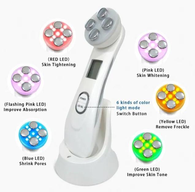 Масажер Lift Up Beauty Instrument EMS РФ для обличчя мікроструми/ліфтинг - фото 5