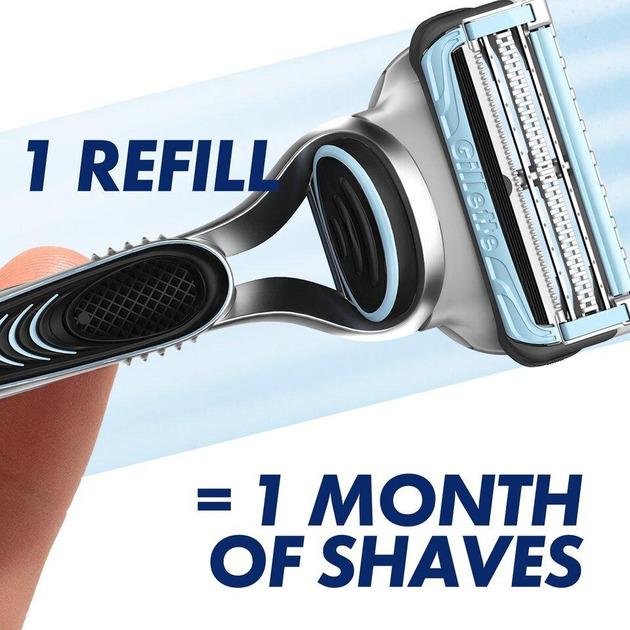 Сменные картриджи для бритья мужские GILLETTE Skinguard Sensitive 10 шт. - фото 4 Сменные картриджи для бритья мужские GILLETTE Skinguard Sensitive 10 шт. - фото 4