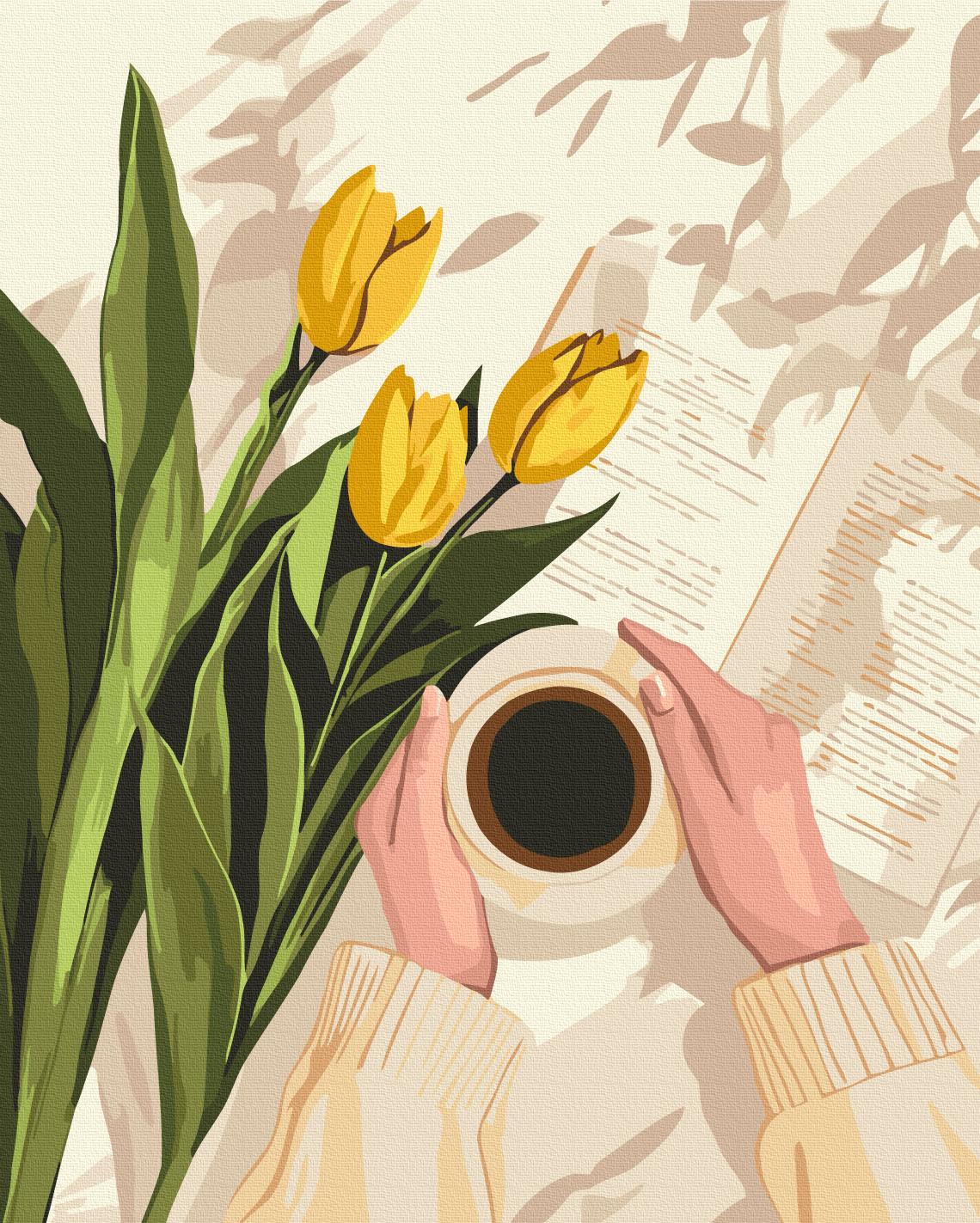 Картина за номерами Brushme Затишок у деталях 40x50 см (BS54285) Картина за номерами Brushme Затишок у деталях 40x50 см (BS54285)