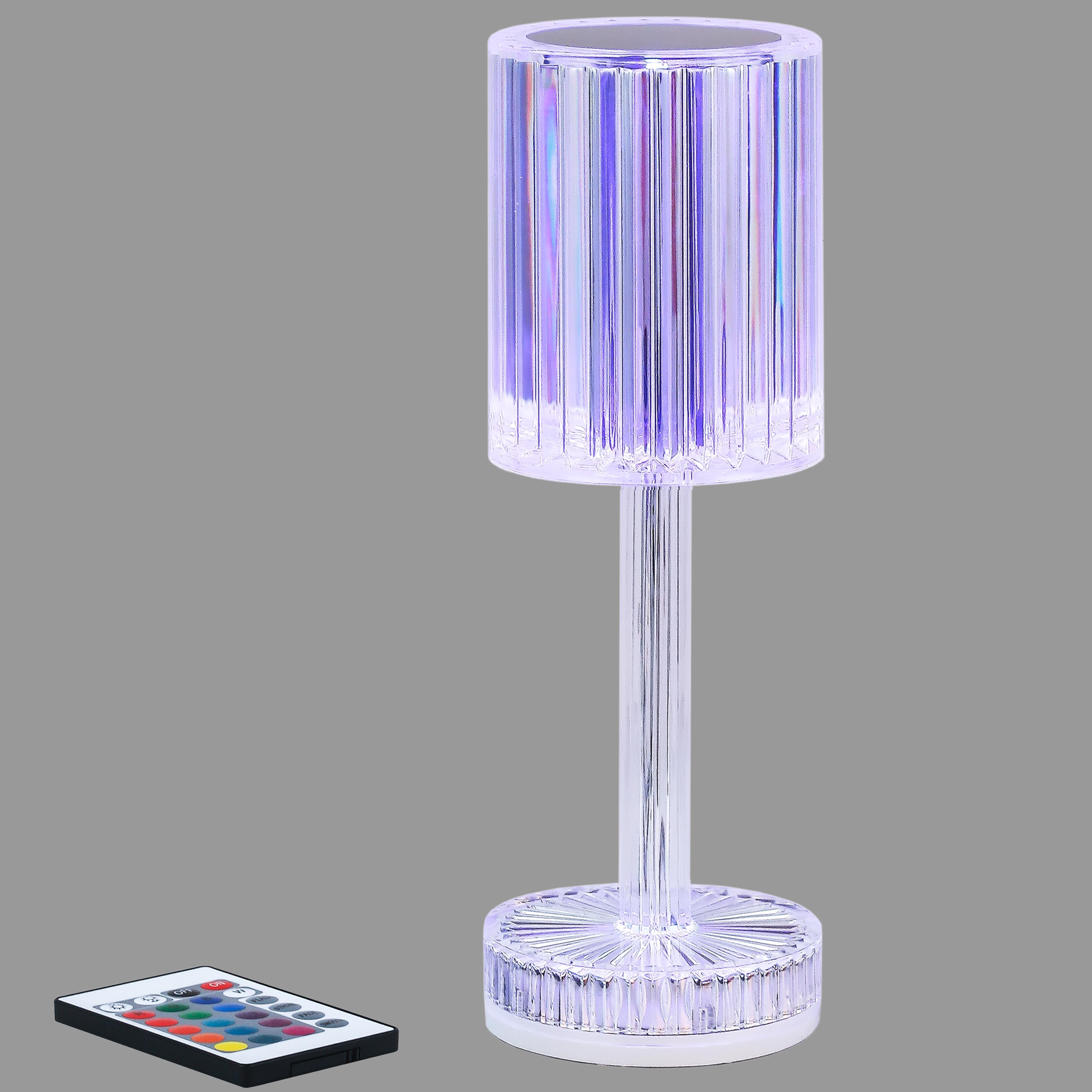 Настільна лампа с пультом та зміною кольорів для кафе/ресторанів/дітей (795-LTB12 RGB)