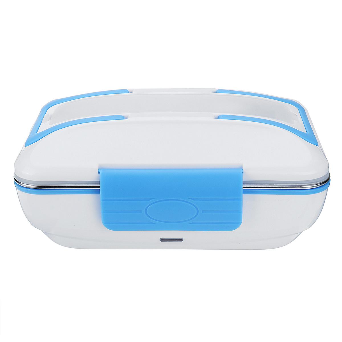 Ланч-бокс SUNROZ Electronic Lunchbox II с подогревом 220 0,82 л Белый-Голубой (SUN5598)