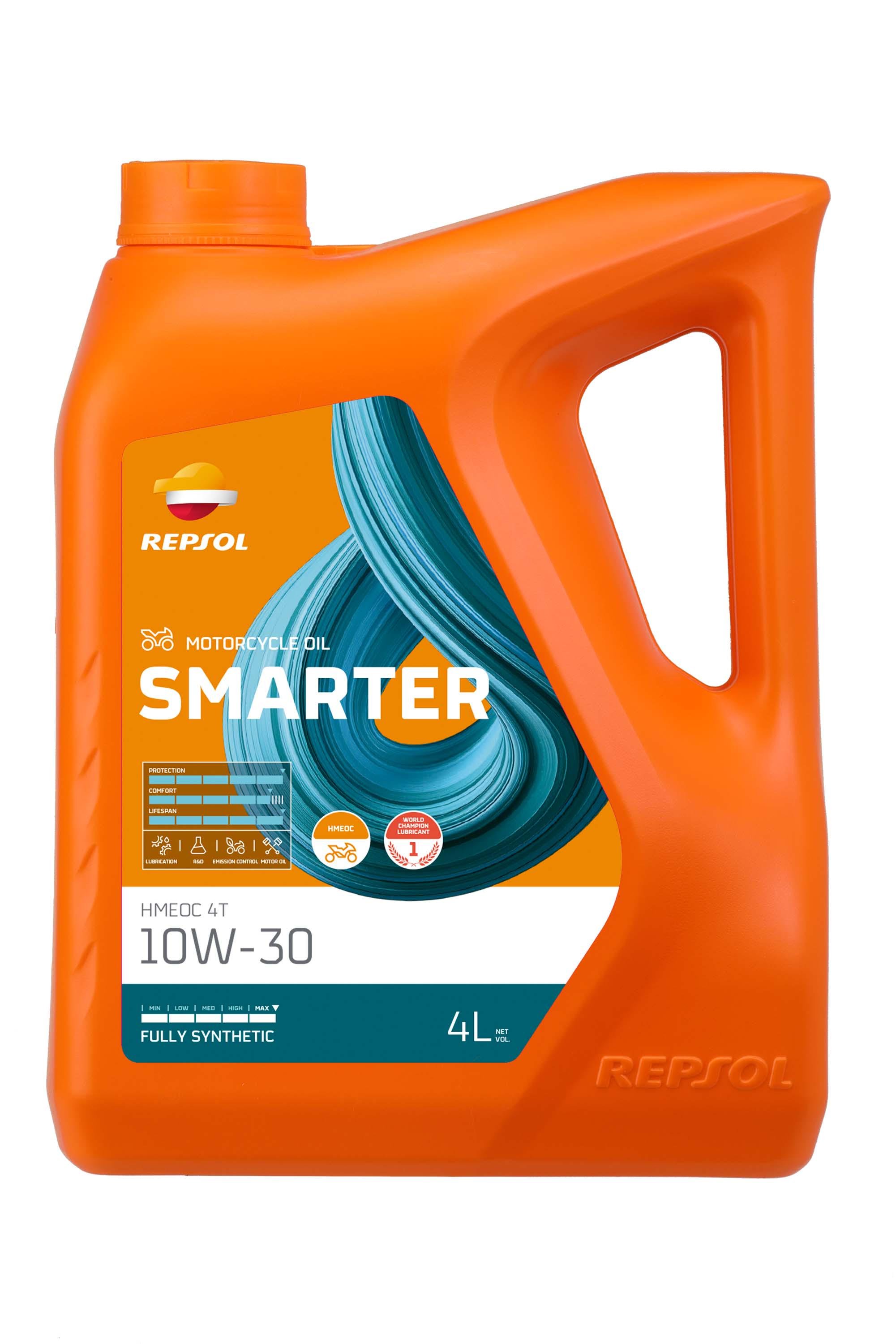 Масло моторное Repsol SMARTER HMEOC 4T 10W-30 5х4 л Масло моторное Repsol SMARTER HMEOC 4T 10W-30 5х4 л
