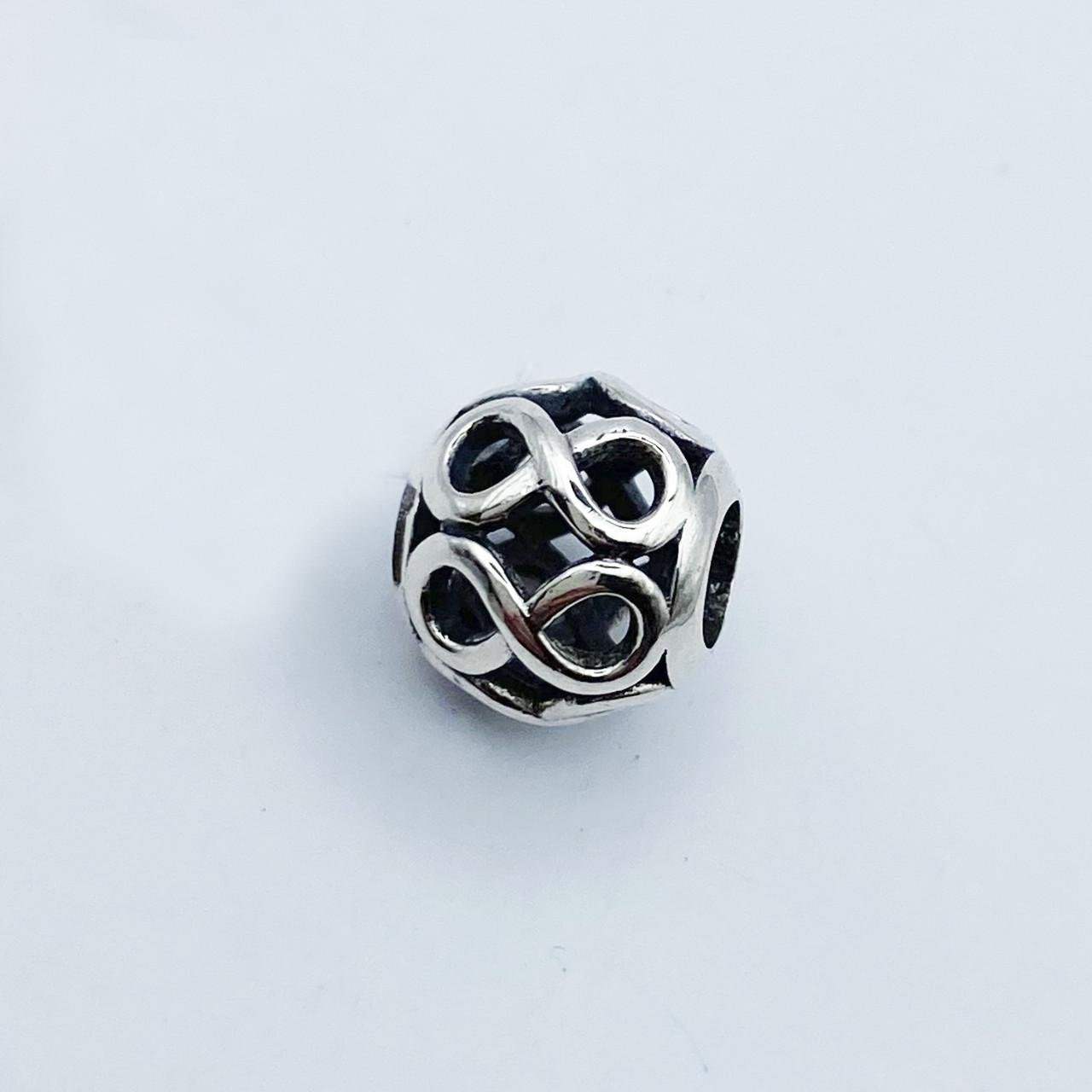 Шарм серебряный Бесконечность 1,6 г (14009654)