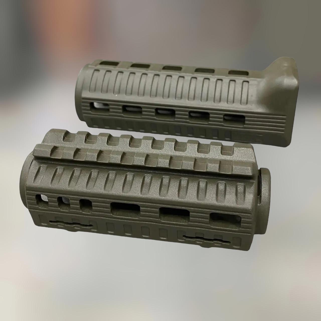 Цевье на АКСУ DLG TACTICAL DLG-122 полимерное планка picatinny с креплением M-LOK Олива (1724240738)