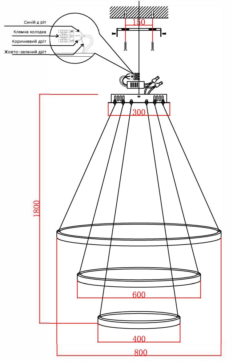 Люстра Laguna Lighting 43303-102 - фото 3