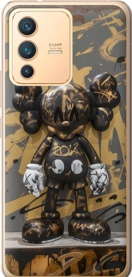 Чехол на Vivo V23 Bronze kaws (6097u-2642-42517)