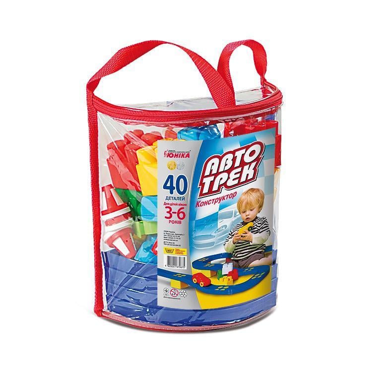 Конструктор детский Автотрек 70675 рюкзак 40 деталей (47269)