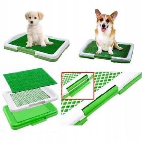 Туалет-лоток для собак 5844 Зелений (2371523762_kala_2) - фото 2 Туалет-лоток для собак 5844 Зелений (2371523762_kala_2) - фото 2