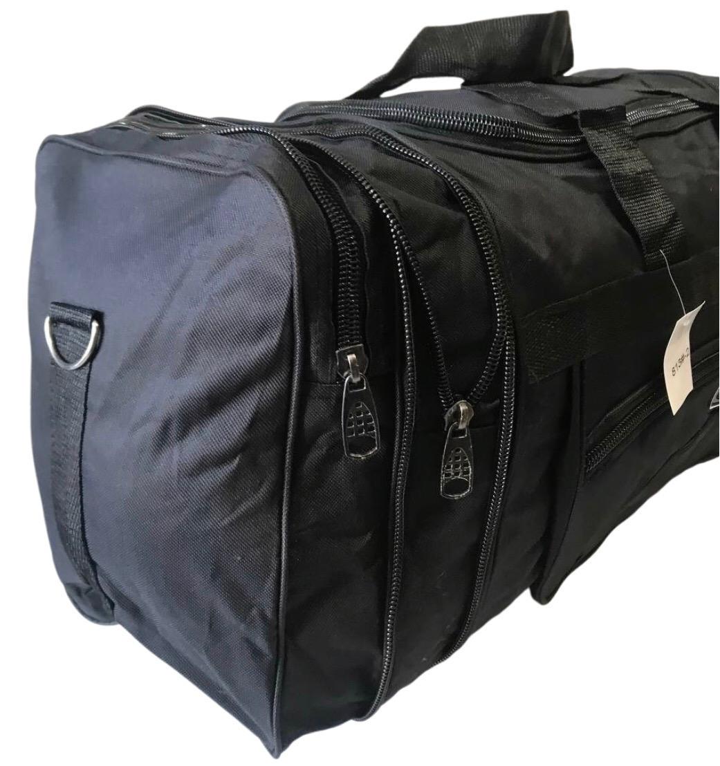 Сумка дорожня с довгим ремінем через плече 70 л Чорний (813-2) - фото 2 Сумка дорожня с довгим ремінем через плече 70 л Чорний (813-2) - фото 2