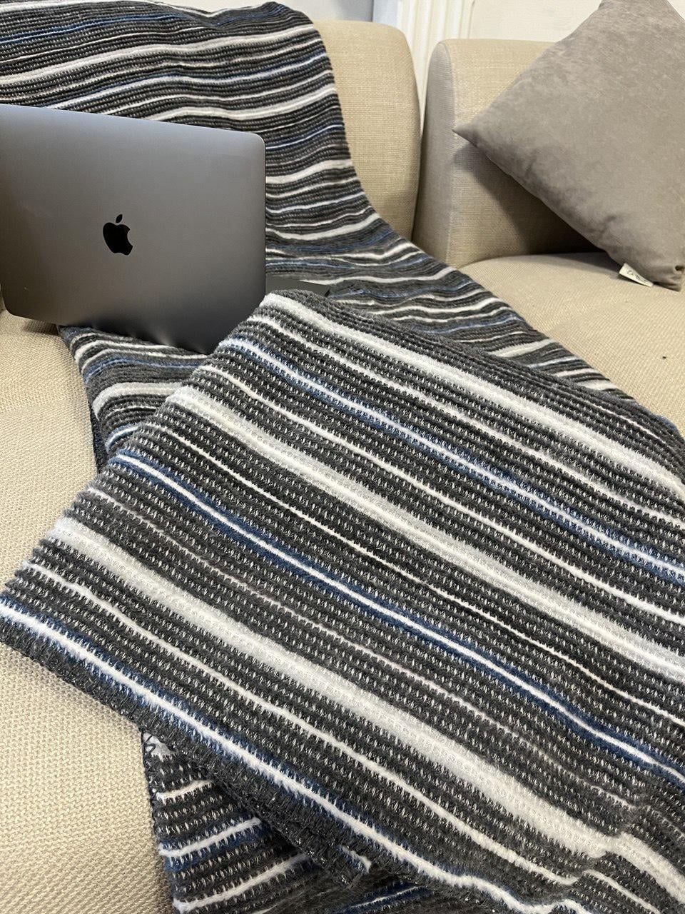 Плед бавовняний CarpetKA 200х220 см (BT-05)