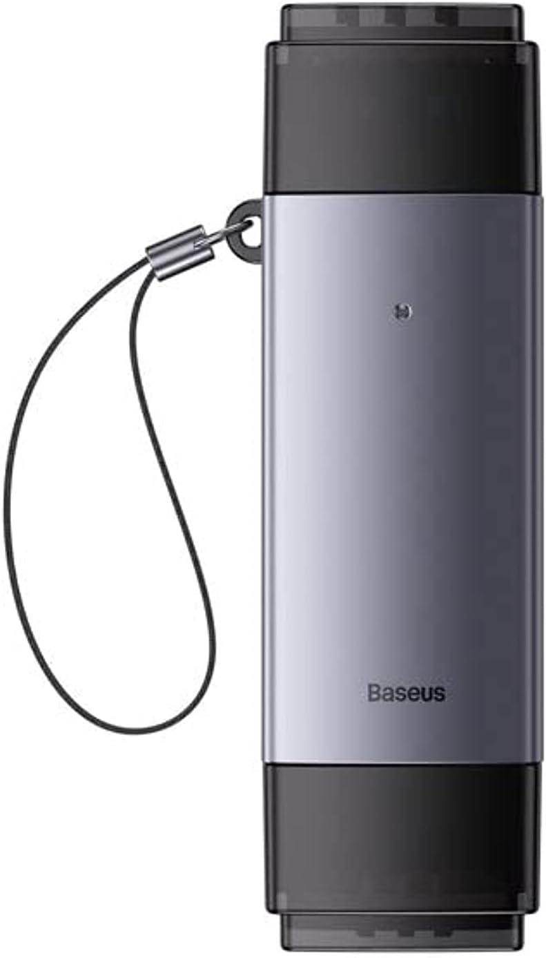 ᐉ Картридер Baseus Lite Series USB-A&Type-C to SD/TF WKQX060113 Grey •  Купить в Киеве, Украине • Лучшая цена в Эпицентр