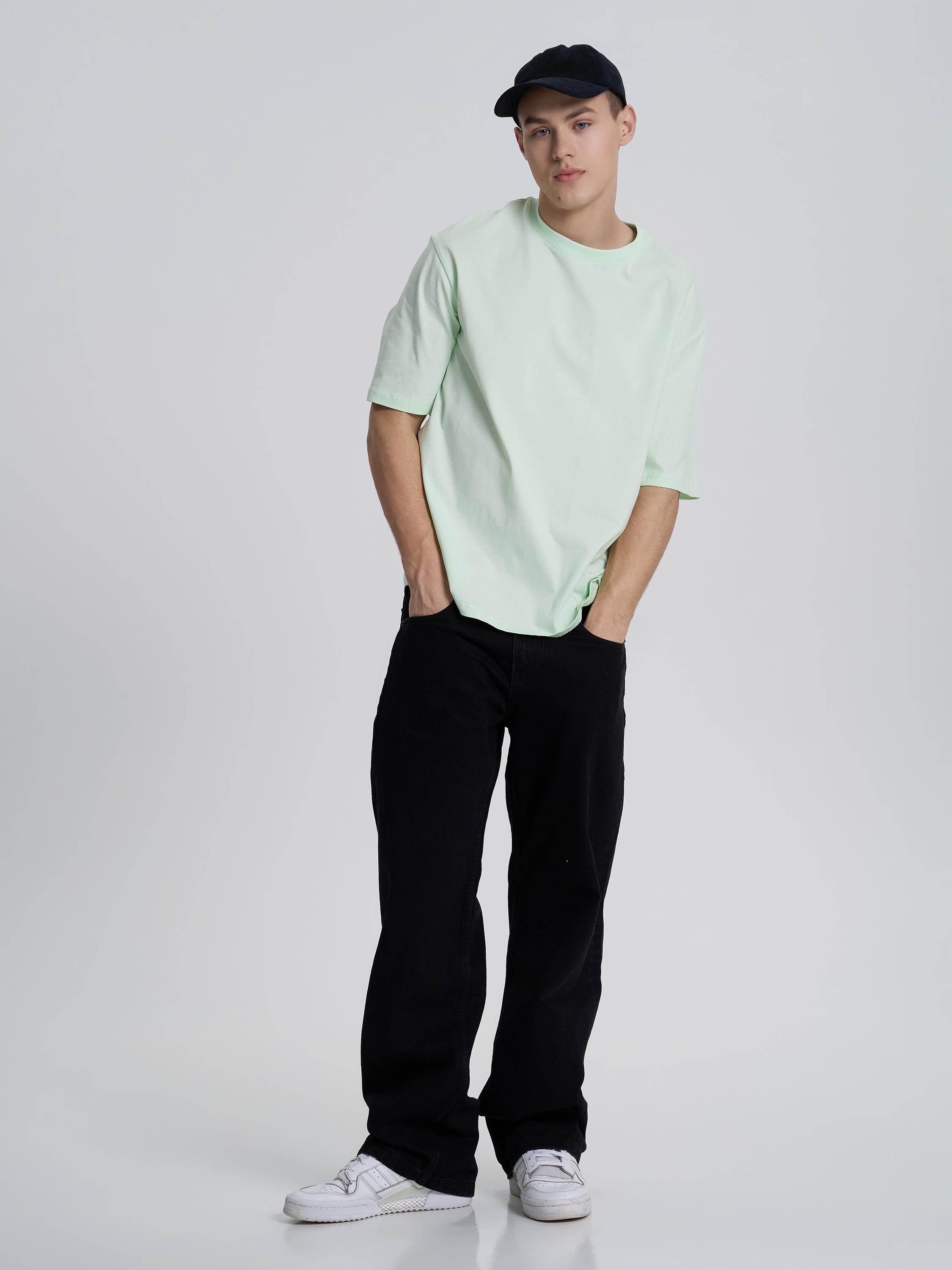 Футболка мужская ROZA 230926 L Светло-зеленый (4824005722356) - фото 2 Футболка мужская ROZA 230926 L Светло-зеленый (4824005722356) - фото 2