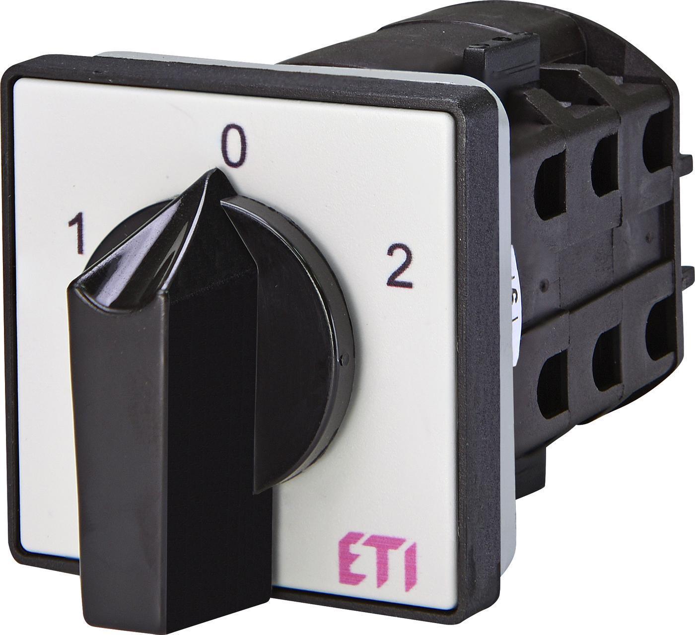 Переключатель кулачковый ETI CS 25 11 U 3p 1-0-2 25А реверсивный (4773140)