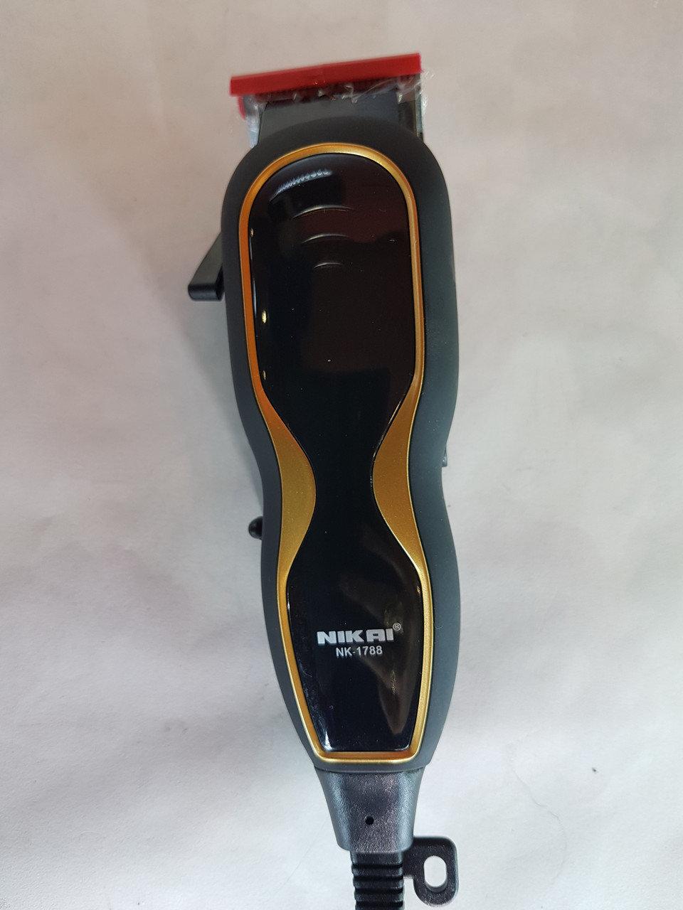 Профессиональная машинка для стрижки Nikai NK-1788 Professional corded clipper 3 Вт (507688)