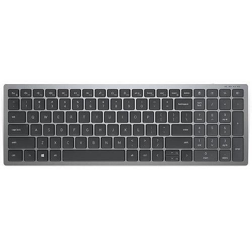 Клавіатура Dell 580-AKOZ Compact Multi-Device Wireless Keyboard - KB740 Bluetooth USB2,0 мембранна (586607)