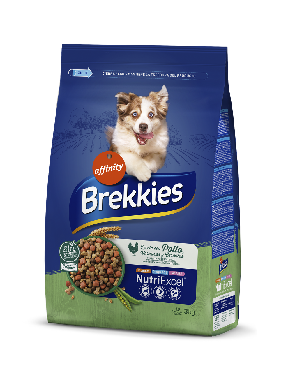 Корм сухой для собак Brekkies Dog Chicken 20 кг (928155)