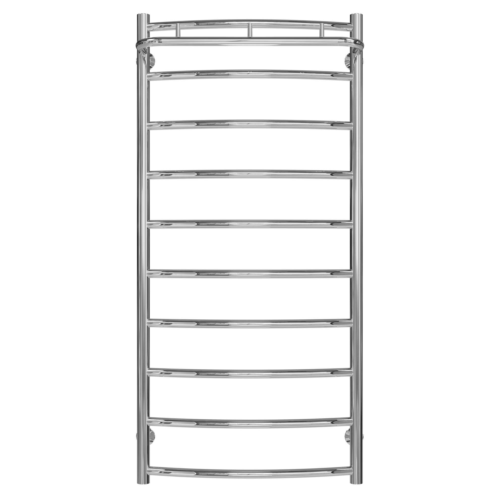 Полотенцесушитель водяной Deffi Классик N П10 нижнее подключение нержавеющая сталь 500x1100 мм Хром (C.KN.110.50.10.CA)