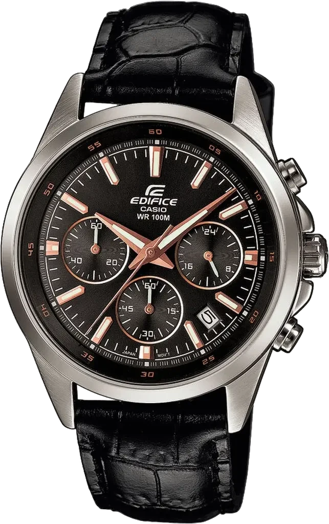 Наручний годинник чоловічий Casio Edifice EFR-527L-1A з сталевим корпусом/водозахистом 100 м Чорний (3100234199) Наручний годинник чоловічий Casio Edifice EFR-527L-1A з сталевим корпусом/водозахистом 100 м Чорний (3100234199)