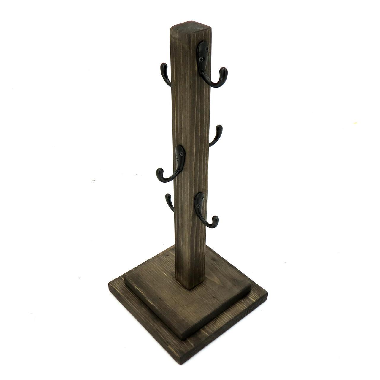 Стійка для чашок з дерева Армавір Мокко (СДК-000810) - фото 2 Стійка для чашок з дерева Армавір Мокко (СДК-000810) - фото 2