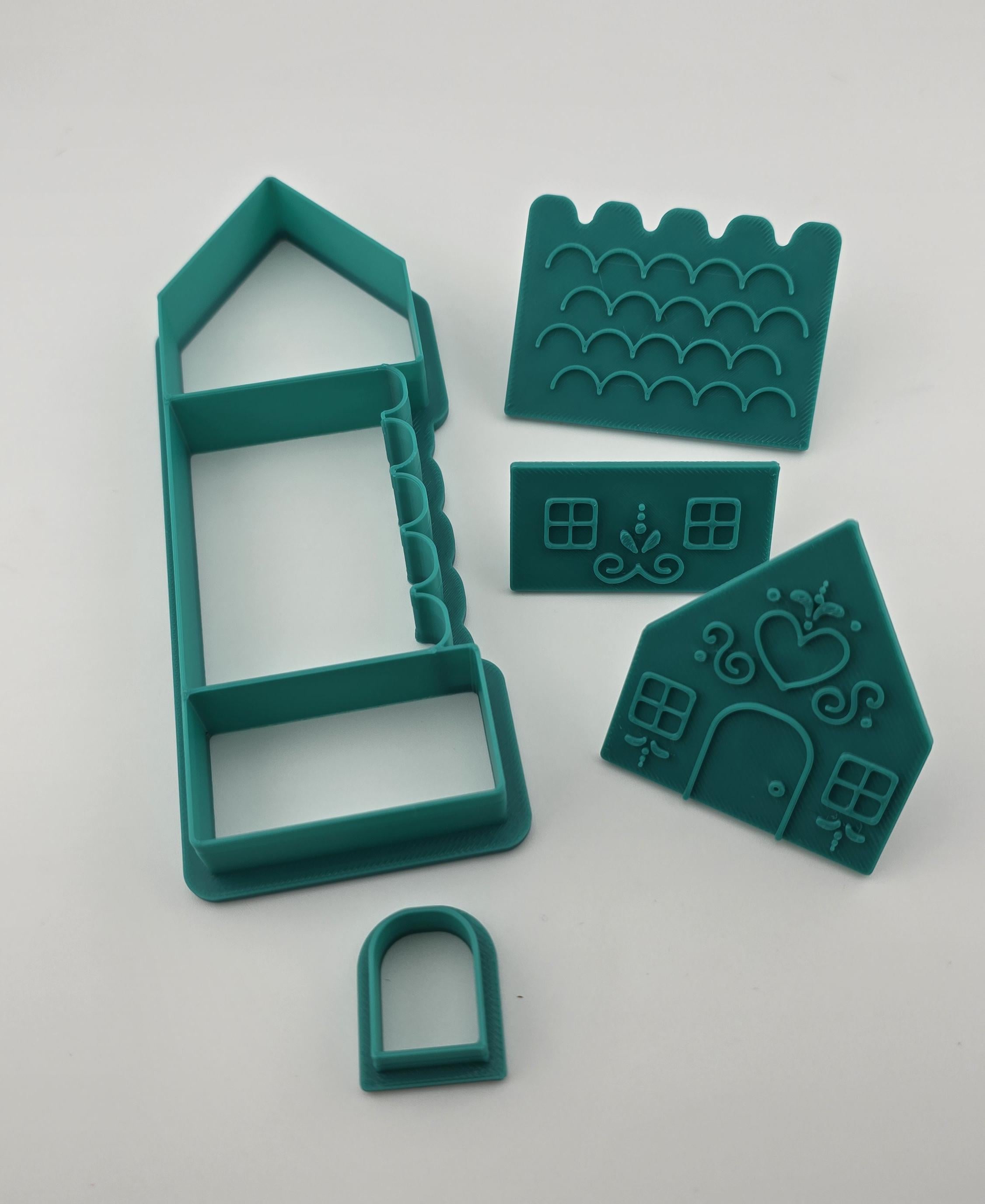 Набор форм для печенья Рождественский пряничный домик (0267)