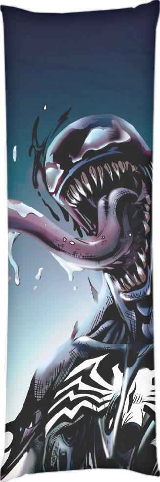 Подушка дакимакура Venom 5 60х180 см (14102295)