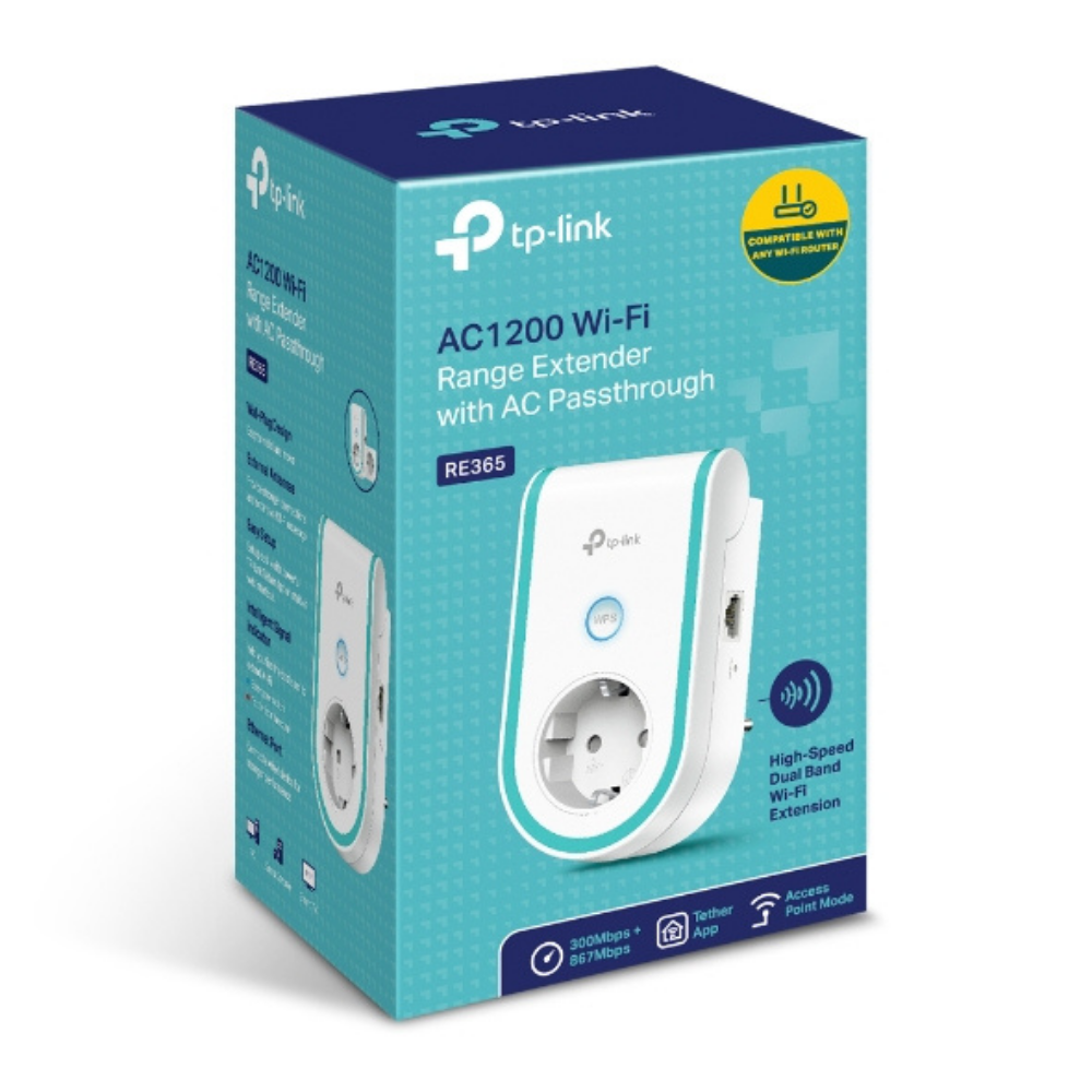 Ретранслятор Wi-Fi TP-Link RE365 AC1200 Білий (11605656) - фото 3