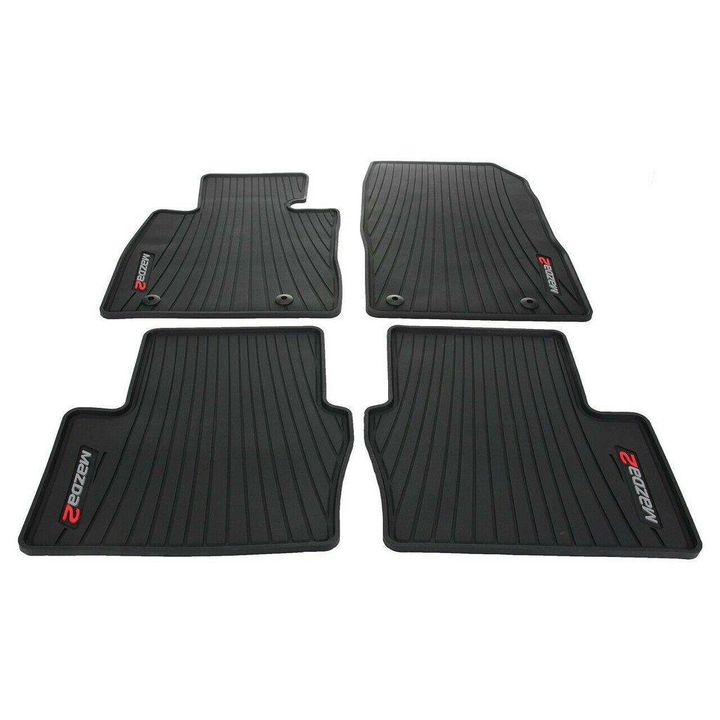 Килимки в салон Mazda для Mazda 2 14-20 з логогумові 4 шт. (DC3LV0351)