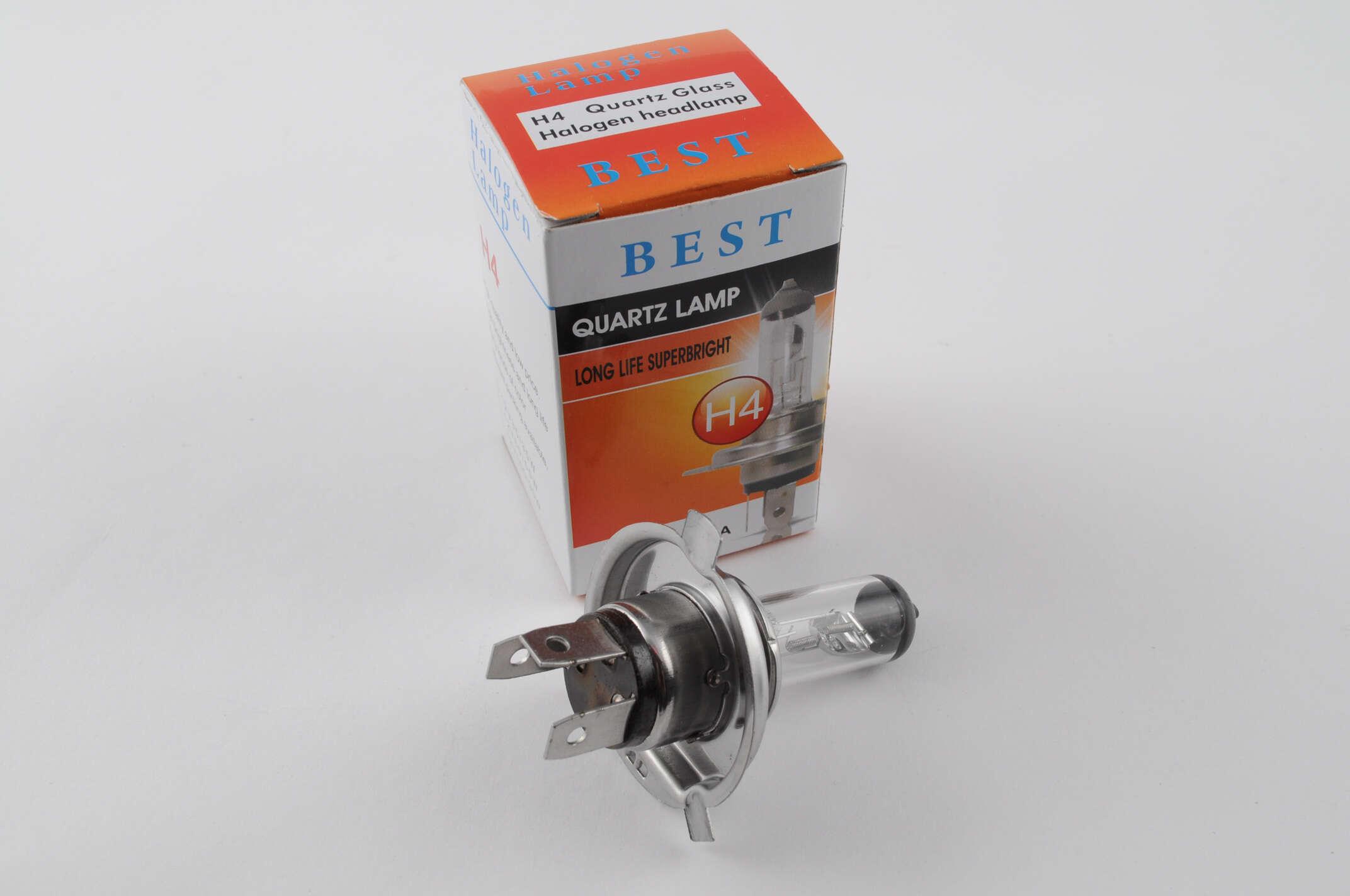 Лампа BEST H4 12V 18W/18W Белый (H-64) Лампа BEST H4 12V 18W/18W Белый (H-64)