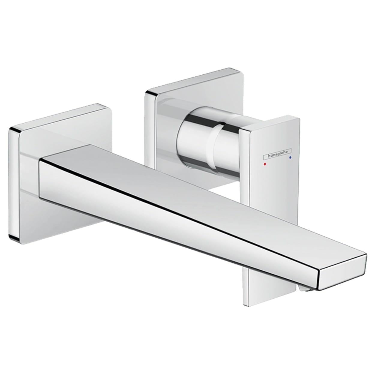 Смеситель для умывальника Hansgrohe Metropol однорычажный Хром (37461800) Смеситель для умывальника Hansgrohe Metropol однорычажный Хром (37461800)