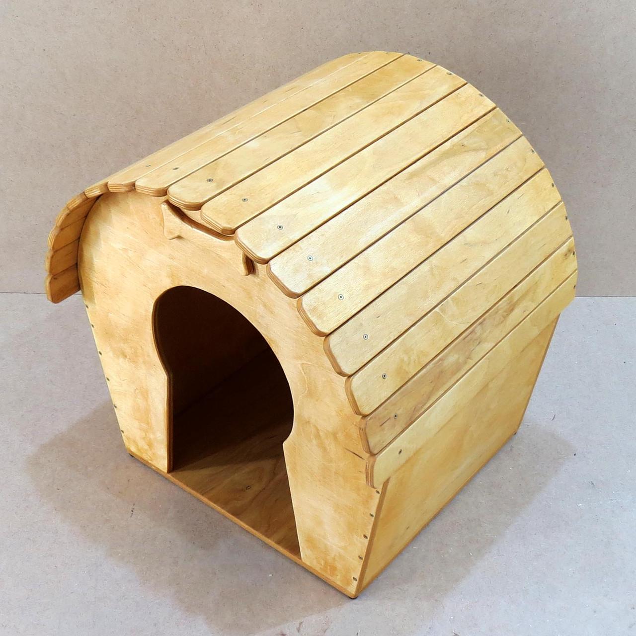 Будка для собаки з дерева Моглені Ваніль (БДК-002002) - фото 5