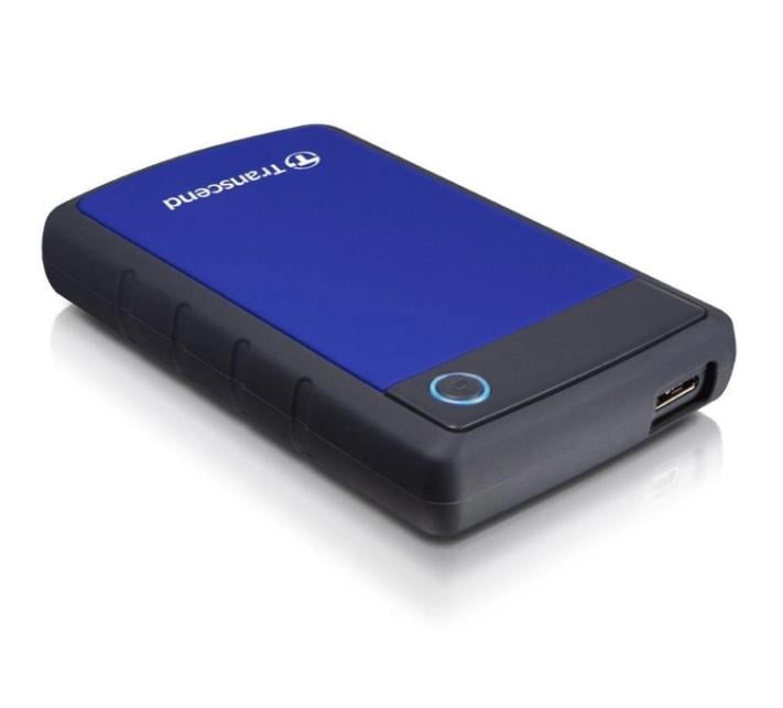 Жесткий диск портативный Transcend StoreJet 25Н3 USB 3.1 2 TB Синий (591504)